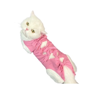 Traje de esterilización para gatos, chaleco transpirable anti-lamido, ropa de recuperación postoperatoria para gatos - Product Image 5