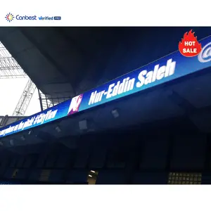 P10 nastro per Arena Banner pubblicitario digitale elettrico con schermo a Led per basket