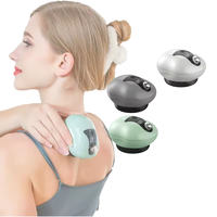 OEM ODM CE Appareil de massage à ventouses électrique, avec fonctions de Gua Sha, 12 niveaux de succion, 12 niveaux de chaleur, lumière rouge et billes magnétiques