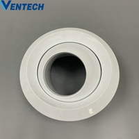Amplificateur de jet d'air pour climatiseur 5 v ac, tuyau flexible, connexion au plafond rond