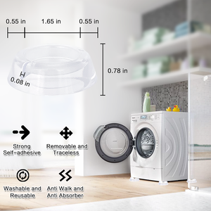 Almohadillas de PU Transparentes, Impermeables, Resistentes a la Humedad y Duraderas, Altamente Recomendadas para Electrodomésticos y Muebles - Product Image 5