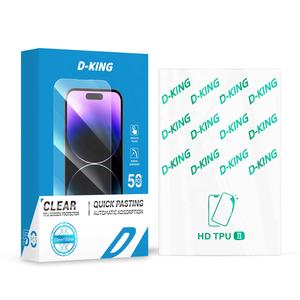 Film protecteur d'écran en TPU hydrogel souple transparent HD anti-rayures 2.5D <span class=keywords><strong>3D</strong></span> avec logo personnalisé pour atelier de réparation de téléphones - Product Image 1