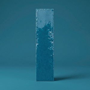 Piastrella Blu Bahia-26 6 X 26 Cm Spessore 9 Mm Finitura Lucida Bordi Irregolari - Product Image 1