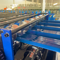 La fábrica proporciona perfil personalizado OEM ODM corrugado trapezoidal azulejo esmaltado máquina formadora de rollos para hacer hojas de techo de metal