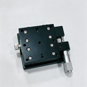 Plateau goniométrique à rouleaux croisés 60x60mm, réglage manuel de précision de l'angle, inclinaison ±3 degrés pour capteur photonique - Product Image 4