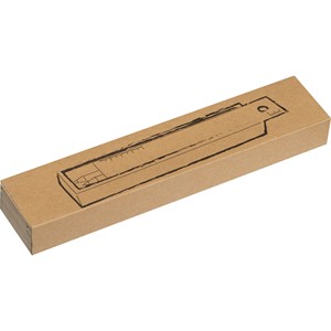 Ensemble de crayons promotionnels personnalisés avec logo, crayons en bois, règle, taille-crayon dans une boîte en pin pour le bureau, la rentrée scolaire - Product Image 5