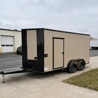Camion de restauration mobile entièrement équipé, remorque personnalisée pour la vente de beignets, pâtisseries, glaces et café, idéale pour les petites entreprises en démarrage.