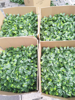 Sonnenschutz Künstliche Lorbeerblatt Hecken platte Gras matte vertikale Kunststoff grüne Pflanze Laub Wand Hecke Zaun