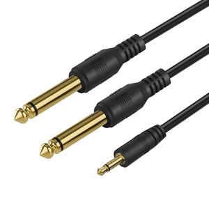 Cable de Audio de 6.35mm a <span class=keywords><strong>XLR</strong></span> Mono/Estéreo, Cable <span class=keywords><strong>XLR</strong></span> a <span class=keywords><strong>Jack</strong></span> de 6.35mm con Cubierta de PVC, Blindado con Trenza, Hembra a Macho - Product Image 2