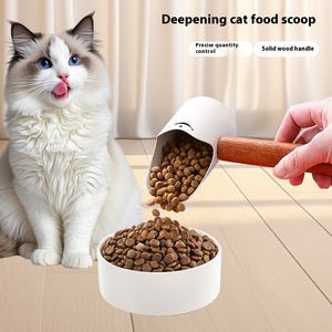 Pala grande de acero inoxidable para arena para gatos Tofu profundo, pala para comida para gatos, suministros de limpieza para mascotas para eliminación de excrementos de gatos - Product Image 5