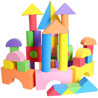 Bloques de Construcción de Espuma EVA Suave, Coloridos, Juguete Educativo de Construcción, Bloques de Aprendizaje Creativo DIY, 30 Piezas, Tema Deportivo