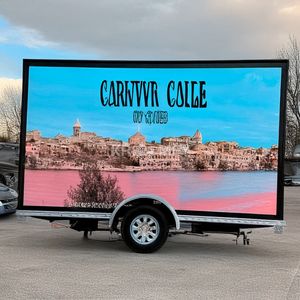 Nuevo Remolque de Comida Móvil Retro para Venta Ambulante y Catering, Ideal para Café - Product Image 1