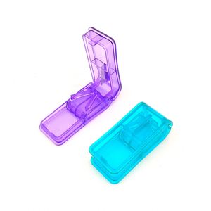 Cortador de Pastillas Portátil con Caja de Almacenamiento, Mini Divisor de Tabletas de PP y Cortador de Medicamentos - Product Image 2