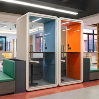 Cabine insonorisée modulaire de haute qualité, bureau mobile, cabine acoustique, cabine téléphonique privée, taille personnalisée