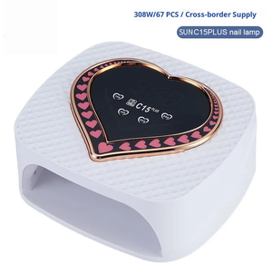 Lámpara LED de alta potencia para uñas de 308W, lámpara de plástico para hornear uñas con detección inteligente para salones, terapia de luz especial - Product Image 3