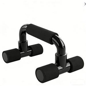 مقابض تمارين الضغط لمعدات الجيم واللياقة البدنية، زوج واحد من مقابض الضغط مع قبضة إسفنجية مبطنة غير زلقة وهيكل متين للاستخدام المنزلي - Product Image 2