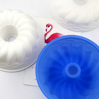388 stock d'usine moule à gâteau en mousseline de soie unique moule à gâteau en silicone base de moule gâteau résine de silicone sans bpa fête à la maison 6 pouces sans bpa