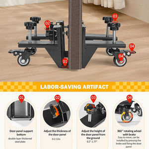 Kit d'installation de porte JH-Mech <span class=keywords><strong>Dolly</strong></span> <span class=keywords><strong>2025</strong></span> Construction durable Outils d'installation de porte robustes à épaisseur réglable améliorée - Product Image 2