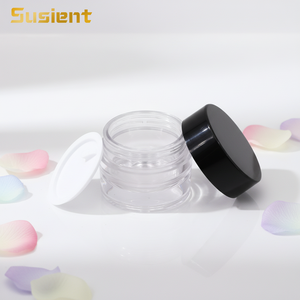 Tarro Cosmético con Logotipo Personalizado para <span class=keywords><strong>Sombra</strong></span> de Ojos y Crema Facial, Bajo MOQ, Cuidado de <span class=keywords><strong>la</strong></span> Piel, Plástico PEG, Boca Ancha, Reciclable, Estampado en Caliente, OEM/ODM - Product Image 3