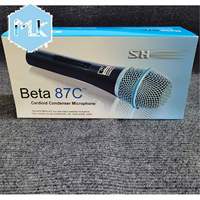 Microphone filaire MLK BETA87C pour le chant à domicile, les performances sur scène, le karaoké, microphone portable filaire