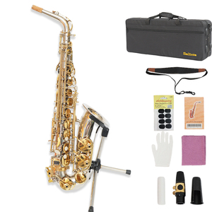 Sassofono Contralto Professionale Salinte in Ottone Nichelato, <span class=keywords><strong>Strumento</strong></span> a Fiato in Tonalità Mi♭ - Product Image 1