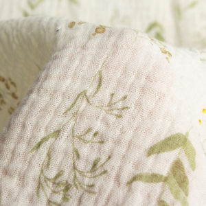 Tissu en mousseline 100% coton, <span class=keywords><strong>double</strong></span> <span class=keywords><strong>gaze</strong></span>, imprimé crêpe froissé, pour doublure, 54 pouces - Product Image 2