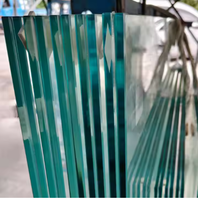 Verre flotté transparent laminé de 10,38 mm |   Haute pureté pour une adhérence supérieure des couches intermédiaires