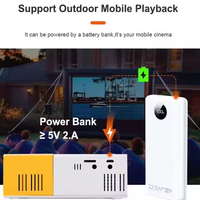 Mini Proyector Portátil al por Mayor, con Cable e Inalámbrico, Compatible con Wifi, 1080p, LCD, Pequeño, para Exteriores, Hogar y Niños