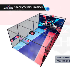Nouveaux jeux de tir à l'<span class=keywords><strong>arc</strong></span> Projection produits de divertissement interactifs Système de <span class=keywords><strong>jeu</strong></span> de mouvement de projection avec système de bracelet - Product Image 2