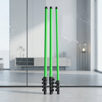 Glasfaser Isolierender Teleskopmast Kabelgetrieben Manueller Mast/Tragbarer Handkurbel-Teleskopantennenmast 6m-15m Nichtleitend