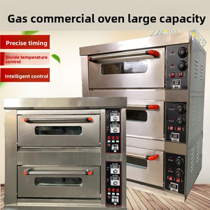 Forno Commerciale a Gas a Singolo Piano e Doppio Livello, Grande Capacità 220V, Nuovo, per Cuocere Biscotti, Pane, Pizza, Torte (da Farina) - Product Image 6