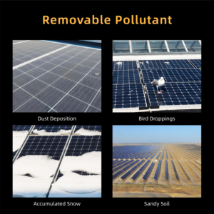 Robot de nettoyage photovoltaïque intelligent anti-chute pour un nettoyage efficace des panneaux solaires - Product Image 4