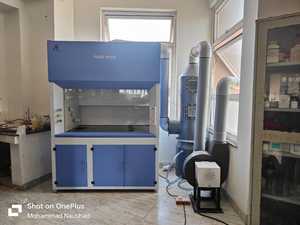 Hotte de laboratoire professionnelle 3x2x2 pour salle blanche, personnalisable, OEM, pour évacuation chimique, vente à l'exportation, garantie 1 an, fabriquée en Inde - Product Image 4