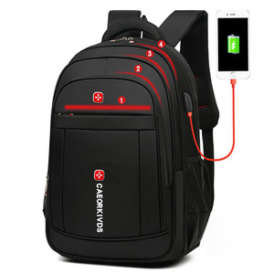 Caerorkivds Backpack 36-55L USB Charging Waterproof Laptop <b>Bag</b> Unisex School Travel Use - Product Image 2