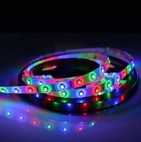 Offre Spéciale 5M smd 5050 bande lumineuse led RGB 24Key Music Sync App Remote Controller Adapter New Complete kit/set