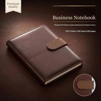 Set Hadiah Promosi Bisnis: Notebook Kulit Grosir dengan Pulpen Logam Isi Ulang dan Mug Vakum Terisolasi