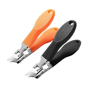 Cortauñas Inclinado de Acero Inoxidable con Mandíbula Grande, Anti-Salpicaduras, Cuchilla Curva para Dedos y Uñas de los Pies para Adultos - Product Image 1