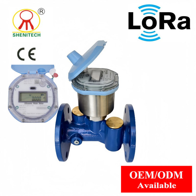 OEM Factory OIML R49 Approved LoRaWAN Digital Ultrasonic Flowmeter DN50-DN600 R500 Multi-Channel