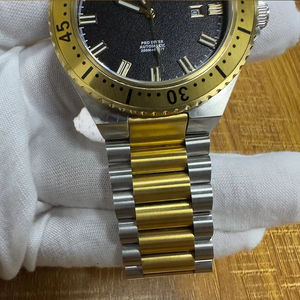 Reloj de Buceo Automático de Lujo para Hombre, Cristal de Zafiro, Resistente al Agua, Luminoso, con Fecha, Logotipo Personalizado, Acero Inoxidable 316L - Product Image 2