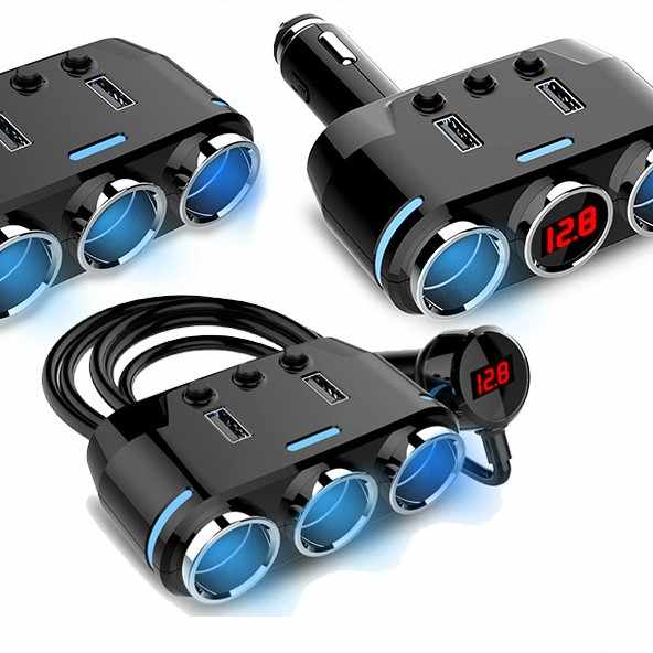 dual usb port 3 way auto