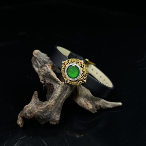 Pulsera <span class=keywords><strong>de</strong></span> Jadeíta Birmana Natural <span class=keywords><strong>de</strong></span> Grado A, Pulsera <span class=keywords><strong>de</strong></span> Jadeíta <span class=keywords><strong>de</strong></span> Alta Calidad, Regalos <span class=keywords><strong>de</strong></span> Jadeíta para Mujer para Uso Diario (con NGTC) - Product Image 6