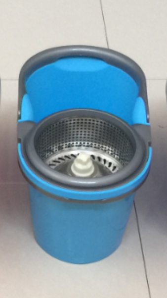 Blu set (1 secchio + 1 pole + 2 panno mop)