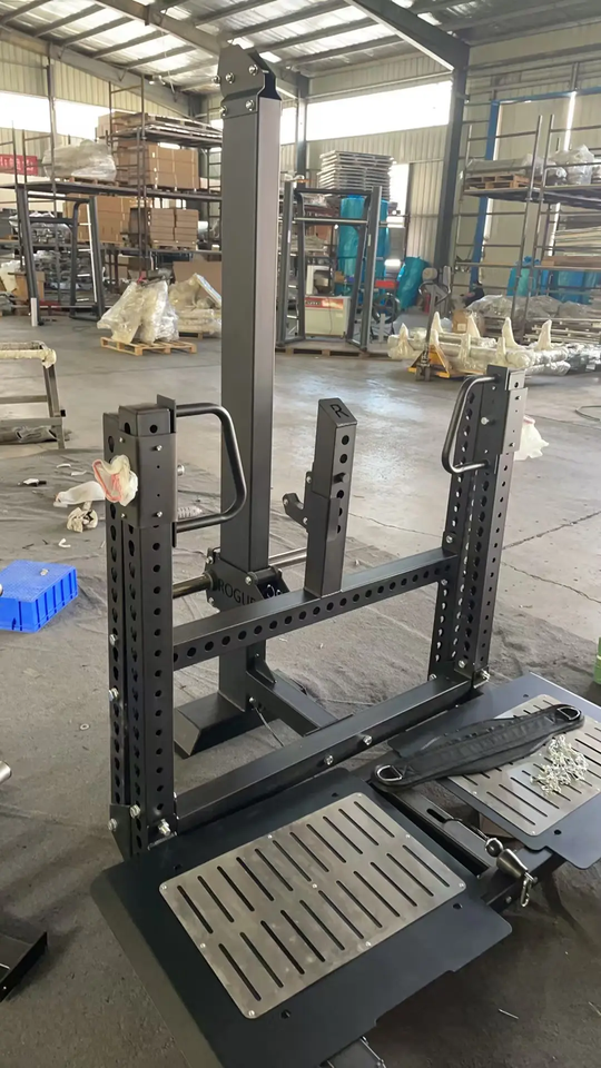 Plate Loaded Multifunction Rack Heavy Duty Squat Rack Plate Loaded Multi-functional Trainer Commercial ...