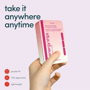 Bandes orales énergétiques personnalisées OEM/ODM pour adultes, soutien immunitaire, certifiées GMP, action instantanée, faible teneur en sucre, complément alimentaire végétalien - Product Image 4