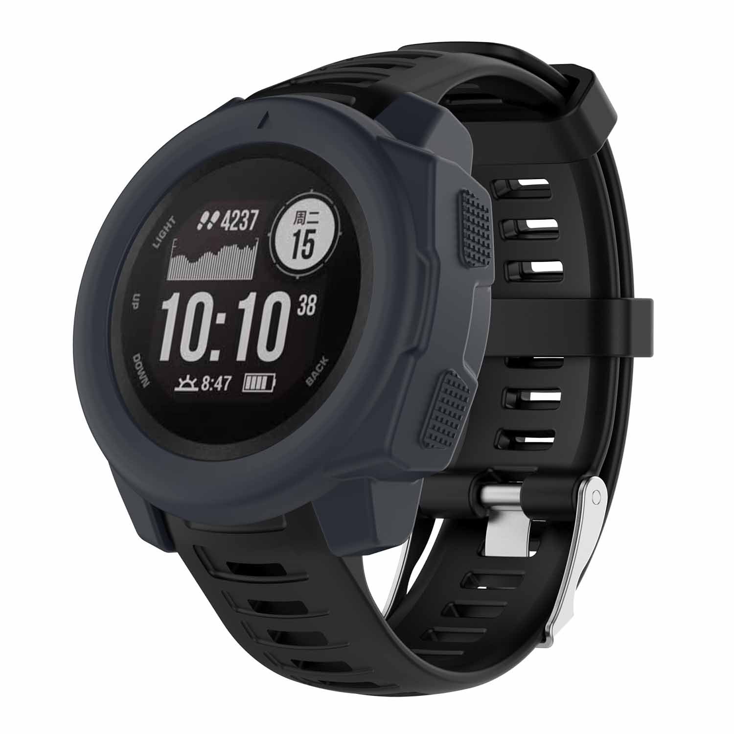 Силиконовый защитный чехол для спортивных часов Garmin Instinct, 360 Защитный чехол для часов Garmin Instinct, чехлы для часов