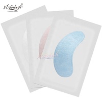 Coussinet sous les yeux rose de haute qualité patchs Hydrogel non pelucheux masque d'extension de cils sensibles professionnels coussinets de Gel