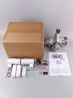 Moteur DLE170 pour avion modèle réduit, essence, bicylindre, deux temps, échappement latéral, refroidissement naturel par air, démarrage manuel, cylindrée 170 cm³