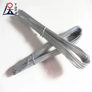 Hot dipped galvanized u type binding wire carbon steel zinc iron wire tie wire