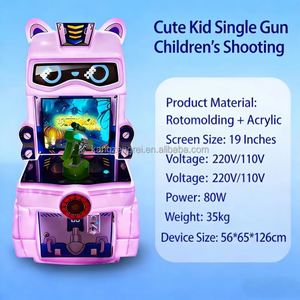 Une variété de machines de jeux de tir pour enfants et jeunes enfants, avec fonction de lecture de codes et jeux à monnayeur - Product Image 2