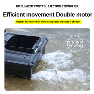 Bateau à appât télécommandé C18, portée de 500 m, charge utile de 1,5 kg, bateau de pêche à la traîne avec contrôle de croisière - Product Image 3